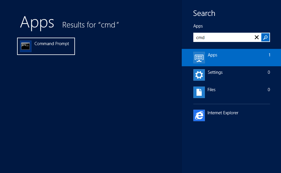 Assign a static IP Address to Windows Server 2012