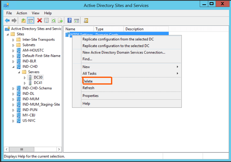 Select-domain-controller-NTDS-Setting